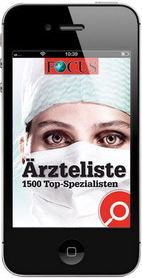 'Focus' bringt Ärzteliste aufs iPhone -