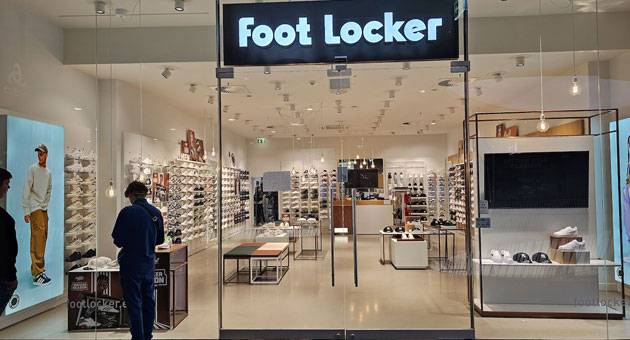 Footlocker wechselt die Kreativ-Agentur für die Region EMEA - Footlocker-Shop in der Zeil-Passage in Frankfurt - Foto: Footlocker