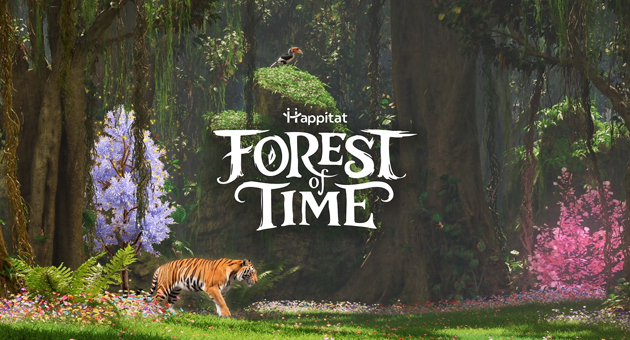 Happitat beauftragt BoraBora Studios mit neuer Erlebnis-Installation - Die Installation "Forest of Time" zeigt bedrohte und ausgestorbene Tierarten Südostasiens als interaktives Echtzeit-Erlebnis und bildet den Auftakt der neuen Zusammenarbeit zwischen Neukunde Happitat Bangkok und BoraBora Studios – Quelle: BoraBora Studios
