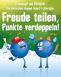 gkk DialogGroup verteidigt Lead-Etat von Fressnapf - Das Key Visual der Fressnapf-Jubiläums-Kampagne (Foto: gkk)