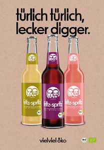 Blood Actvertising erfrischt mit fritz-spritz - Die Plakat-Motive sind auf recyceltem Papier gedruckt (Foto: Blood Actvertising)