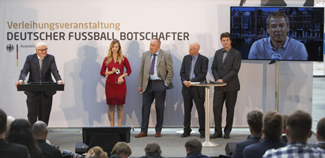 Beeftea live organisiert Preisverleihung 'Fußballbotschafter 2015' - Gesamtorganisation des Awards 'Fußballbotschafter 2015' am 2. Juni im Auswärtigen Amt übernahm erneut Beeftea live (Foto: Agentur)