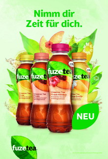 Auenwerbemotiv fr Eistee-Marke Fuze Tea (Foto: Coca-Cola)