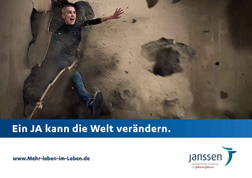 Janssen will mit einer Kampagne die Welt verndern (Foto: Grey)