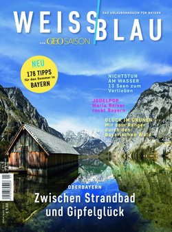 'Geo Saison' und Bayern Tourismus bringen Urlaubsmagazin heraus - 'Weiß/blau' erscheint 2017 zweimal