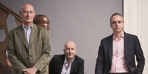 Das Hoffmann und Campe X-GF-Trio (v.l.): Christian Schlottau, Christian Backen und Alexander Uebel (Foto: Hoffmann und Campe X)