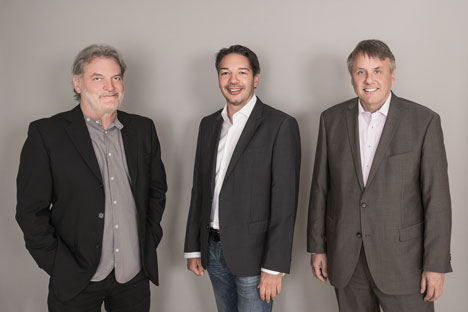 Neue Pharma-Mediaagentur geht an den Start - v.l.: Werner Kern, Alexander Schiffauer, Dr. Claus Wilimzig bilden das Führungstrio der neugegründeten Media-Agentur Kernmedia, die auf den Healthcare-Sektor spezialisiert ist (Foto: Kernmedia)