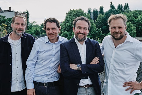Das zuknftige diffferent Fhrungs-Team (v.l.n.r.): Dirk Jehmlich, Sascha Mahlke, Alexander Kiock und Jan Pechmann. (Foto: SYZYGY)