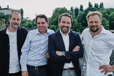 SYZYGY: USEEDS° und diffferent verschmelzen zu einer Marke - Das zukünftige diffferent Führungs-Team (v.l.n.r.): Dirk Jehmlich, Sascha Mahlke, Alexander Kiock und Jan Pechmann. (Foto: SYZYGY)