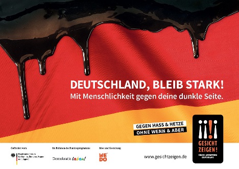 We Do gestaltet neue Kampagne zu Willkommenskultur - Bis 24. März 2016 werden im gesamten Bundesgebiet etwa 600 Großflächenplakate gehängt (Foto: We Do)