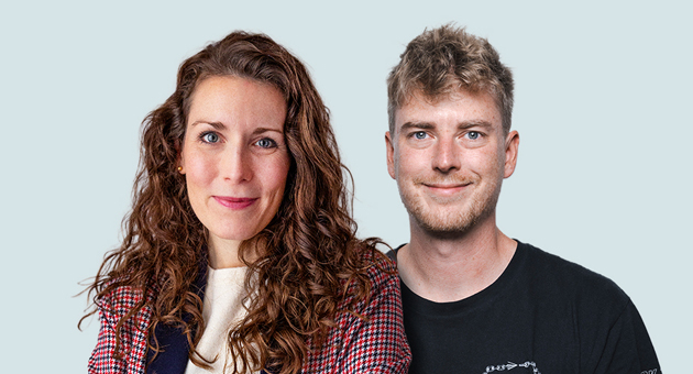 Tagesspiegel gründet neues Ressort "Voice & Vision" - (v.l.) Sonja Gillert und Morten Wenz übernehmen die Leitung des Ressorts "Voice & Vision" beim "Tagesspiegel" – Foto: Adam Kaiser-Lynch + Tagesspiegel / Nassim Rad