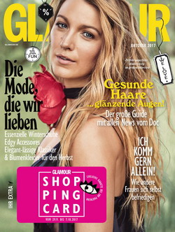 'Glamour Shopping-Week' mit Umsatz- und Partnerrekord - Aktuelle 'Glamour'-Ausgabe mit Shopping-Card