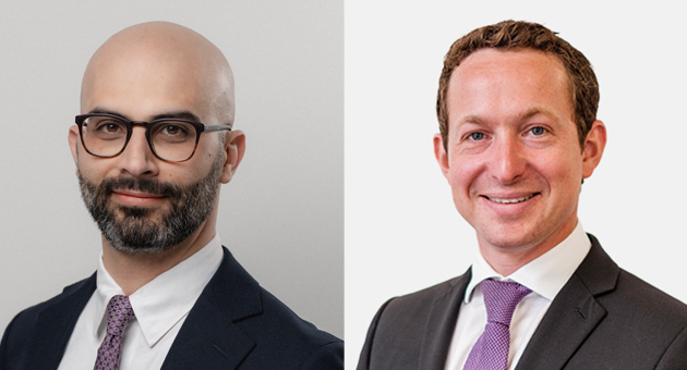 Bernstein Group und Global Counsel gründen Joint-Venture - (v.l.) Mohamed Hamzé leitet das Deutschland-Team von Global Counsel Germany (Foto: MaximilianJackwerth) und Tom White, Global Counsel Director in Brüssel (Foto: Global Counsel), unterstützt bei der strategischen Ausrichtung