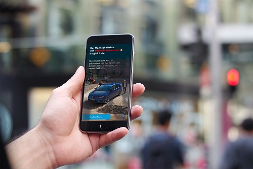 Volkswagen und PHD liefern Daten über Ankunft von Lieblingsfußballteams - User der Kicker App können ab sofort sehen, wann die Mannschaftsbusse ihrer Favoriten ankommen (Foto: PHD)