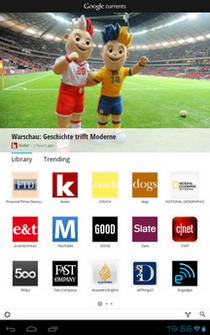 Medien-App 'Google Currents' startet in Deutschland -