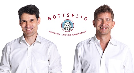 Re-Start von Gottselig als Agentur für christliche Kommunikation - (v.l.) Andreas Gottselig und Hadi Geiser (Foto: Gottselig)