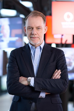 Vodafone und AdScanner wollen neue Maßstäbe in der TV-Reichweitenforschung setzen - Gregor Gründgens, Direktor Brand Marketing bei Vodafone: "Wir schaffen die Grundlage für personalisierte Formen der Werbung im linearen Fernsehen." - Foto: Vodafone