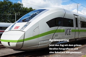 Deutsche Bahn und Ogilvy mobilisieren Klimaretter - Die Deutsche Bahn pflanzt für Fotos mit dem Hashtag #grünspotting auf Instagram Bäume (Foto: Ogilvy)