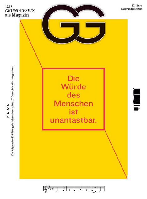 Oliver Wurm bringt das Grundgesetz im Magazinformat heraus - Die Druckauflage für das Grundgesetz-Magazin beträgt zunächst 100.000 Exemplare