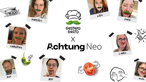 Gustavo Gusto engagiert Achtung!-Tochter - Die Teams von Gustavo Gusto und Achtung! Neo machen nun gemeinsame Sache - Foto: Achtung! Neo