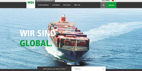 Die Website hdi.global.de wurde neu aufgesetzt (Foto: Insignio)