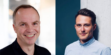 Matthias Haensch (links) und Patrick Volk (rechts) haben ab sofort neuen Aufgabengebiete innerhalb des Christ&Company-Verbundes; Foto: M. Haensch und P. Volk