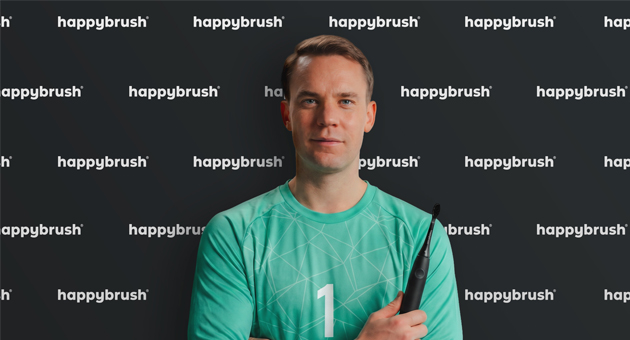 ProSiebenSat.1 steigt bei Happybrush ein - Der Zahnpflegeanbieter Happybrush konnte Manuel Neuer und Seven Ventures als Partner gewinnen