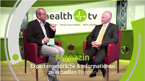 Asklepios bringt bundesweiten TV-Sender für Gesundheit an den Start - 'Health TV' soll unter anderem Interview mit medizinischen Experten bieten (Foto: Trailer / Health TV)