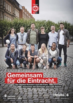 Helaba und McCann 'Gemeinsam für die Eintracht' - Premiumpartnerschaft: Landesbank Hessen-Thüringen und Eintracht Frankfurt feiern 10-Jähriges (Foto: McCann)