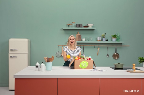 HelloFreshs neue Kampagne hat Ruth Moschner als Testimonial - Ruth Moschner als neues Testimonial des führenden Kochbox-Anbieters HelloFresh (Bild: HelloFresh)