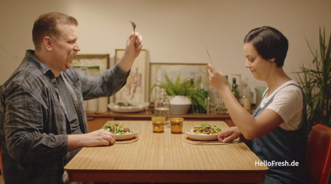 HelloFresh investiert siebenstelligen Betrag in neue Werbekampagne - Im TV-Spot sind HelloFresh-Kunden die Protagonisten (Foto: HelloFresh)