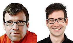 Markus Hesselmann (links) und Christian Tretbar (Fotos: Tagesspiegel)