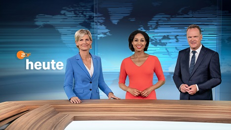 Das neue Design der 'Heute'-Nachrichten ist erstmals am 19. Juli 2021 zu sehen - Foto: ZDF