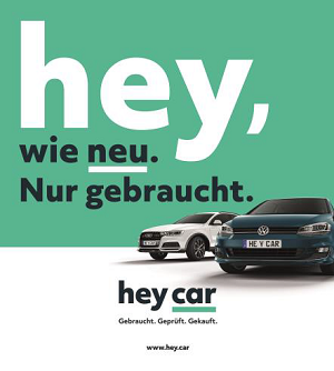 heycar startet eine Kampagne gem dem Firmen-Motto 'Gebraucht. Geprft. Gekauft.' (Foto: HeyCar)