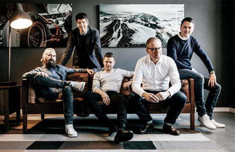 Etatgewinn: Heye übernimmt Employer-Branding für BMW - Das Management Board der Agentur (v.l.n.r.): Thorsten Adenauer (GLKreation), Mark Niedzballa (CEO), Tobias Bundt (GL Kreation), Thomas Diekmann (GF Beratung) und Moritz Kiechle (GL Strategie), (Foto: Heye)