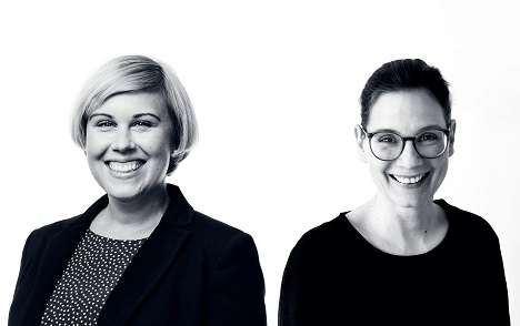 Janina Hildebrandt und Isabelle Arend (v.l.) bernehmen neue Positionen bei Kompaktmedien. - Foto: Kompaktmedien