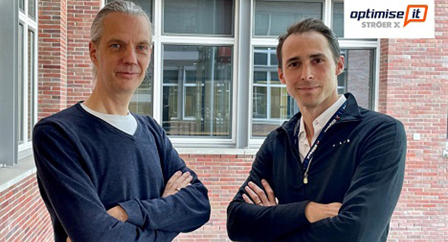 Maximilian Hoff (r.) und Jrn Stampehl bilden das neue Geschftsfhrungs-Duo von Optimise-it - Foto: Strer X