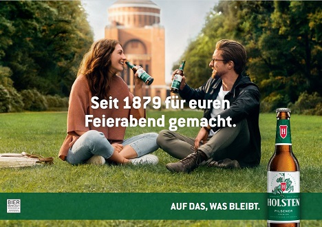 Holsten präsentiert neue Markenkampagne - Die Agentur la red entwickelte die neue Markenkampagne für Holsten - Abb.: la red