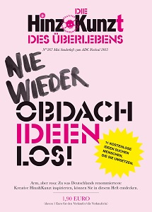 'Hinz&Kunzt' und ADC gestalten Sonderausgabe zum ADC Festival 2015 - Der ADC und 'Hinz&Kunzt' gestalten ein ADC Festival Sonderheft (Foto: ADC)