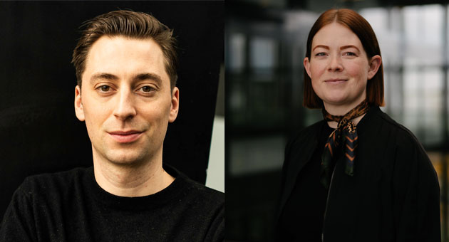Süddeutsche Zeitung ordnet Redaktionsspitze neu - Felix Hütten (li.) und Britta Schönhütl bekleiden neue Führungsämter in der Redaktion der SZ. Foto: Natalie Naomi Isser & Lorenz Mehrlich