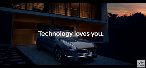 Die neue Kampagne von Jung von Matt fr Hyundai Sonata zeigt Technik, die Menschen bewundert (Screenshot: JvM/NECKAR)