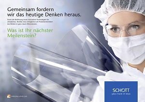 Schott startet internationale Kampagne mit Leonhardt & Kern - Die Kampagne bewirbt Schotts Technologien (Foto: Leonhardt & Kern)