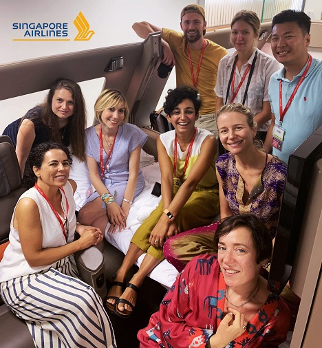 Singapore Airlines und Singapore Tourism Board starten europaweite Influencer-Kampagne und schicken Travel- und Food-Blogger aus Deutschland, Italien, Spanien, Frankreich, England und Russland nach Singapur (Foto: Singapore Airlines)
