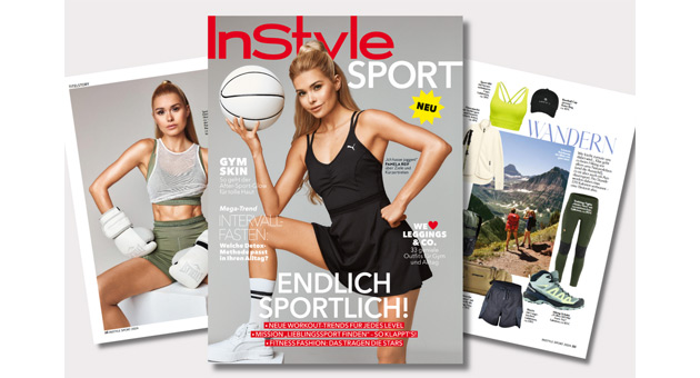 Auf der Erstausgabe von Instyle Sport ist die Fitness-Influencerin Pamela Reif - Foto: Instyle