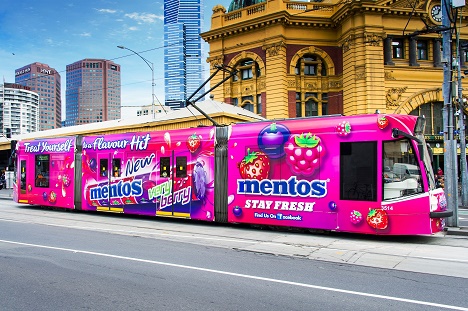 JCDecaux erwirbt Außenwerberechte an australischem Straßenbahnnetz - JCDecaux vermarktet unter anderem 450 Straßenbahnen in Melbourne. Zehn Prozent von ihnen sind für eine Ganzwagenbeklebung geeignet (Foto: c/o Wall GmbH)