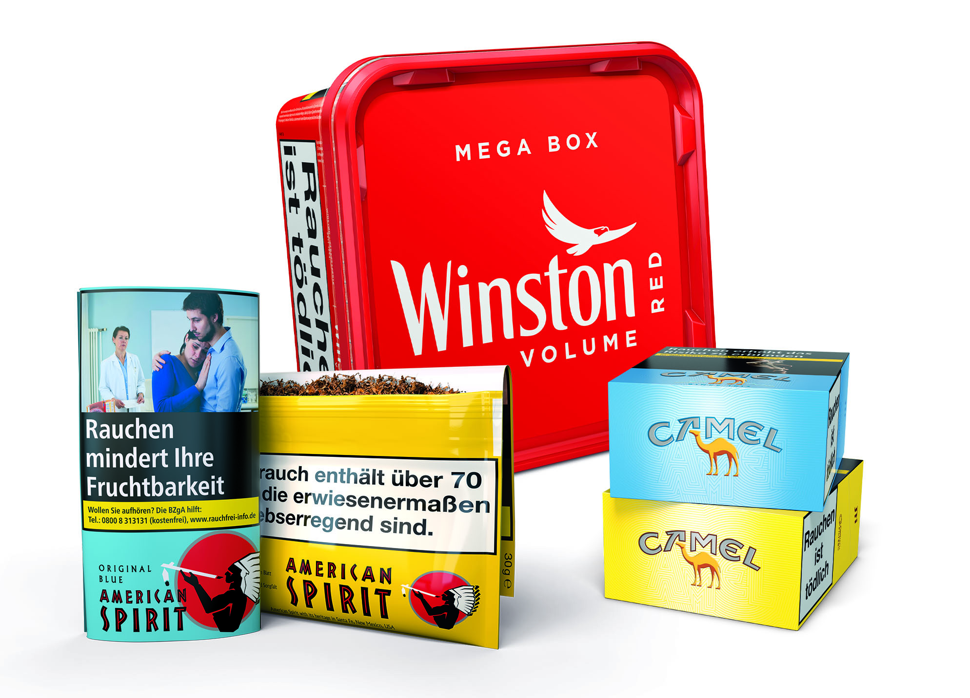 JT International engagiert neue Trade Marketing-Agentur - JTI vertraut beim Trade Marketing der Zigarettenmarken Winston, Camel und American Spirit künftig auf die Expertise der Kölner Handelsmarketing-Agentur aha! – Bild: aha!