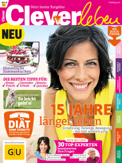 Jahreszeiten Verlag und Ratgebermarke GU starten Magazin 'Clever leben' - 'Clever leben' soll alle Ratgeber-Themen abdecken, die Frauen interessieren (Foto: Jahreszeiten Verlag)
