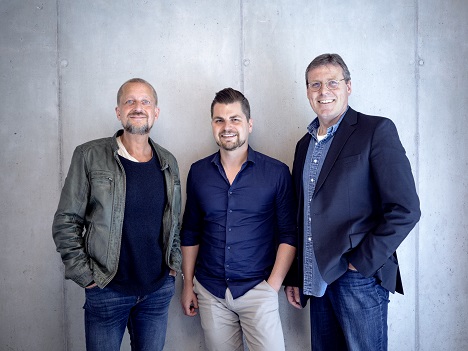 Klondike präsentiert Neuausrichtung - Das neue Geschäftsführer-Trio bei Klondike (v.l.): Jens Paeschke, Jascha Oevermann und Gunnar Klink
