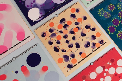 loved gestaltete fr Jugend gegen AIDS einen Kalender mit bunten Motiven (Foto: loved)
