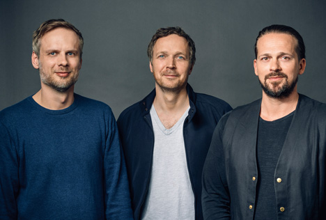 vlnr: die neuen JvM/Spree-Chefs Mathias Richel, Till Eckel, Sven Rebholz (Foto: JvM)